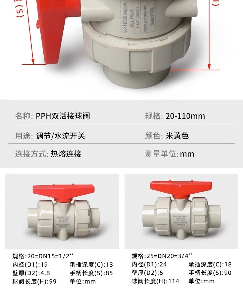 PPH双活接球阀(图4)