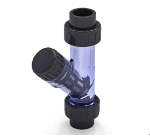 UPVC透明管件 Y型过滤器